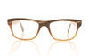 Hoffman Natural Eyewear 2153 H16 Horn Glasses - Front