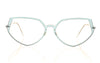 Lindberg n.o.w 6624 C08 Blue Glasses - Front