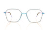 Lindberg Strip 9624 80 Blue Glasses - Front