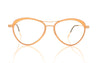 Lindberg Strip 9746 U15 K255 Gold Glasses - Front