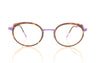 Lindberg Strip 9748 K204 PU15 Purple Tortoise Glasses - Front