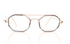 Lindberg Air Rim Freddie U12 K228 Bronze Glasses - Front