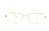 Lindberg Air Rim Nikolaj GT Gold Glasses - Front