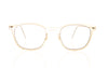 Lindberg 6609 C21 Crystal Brown Glasses - Front