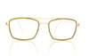Lindberg Air Rim Oscar GT K175 Gold Green Glasses - Front
