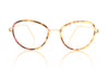 Lindberg Air Rim Sasha GT K214 Gold Glasses - Front