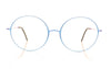 Lindberg 5516 P80 Blue Glasses - Front