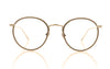 Linda Farrow Comer C3 Silver Glasses - Front