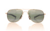 Maui Jim Guardrails 17 Silver Sunglasses - Front