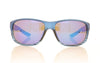 Maui Jim MJ840 Kaiwi Channel 03S Blue Black Sunglasses - Front