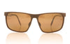 Maui Jim MJ846 Wana 01C Brushed Chocolate Sunglasses - Front