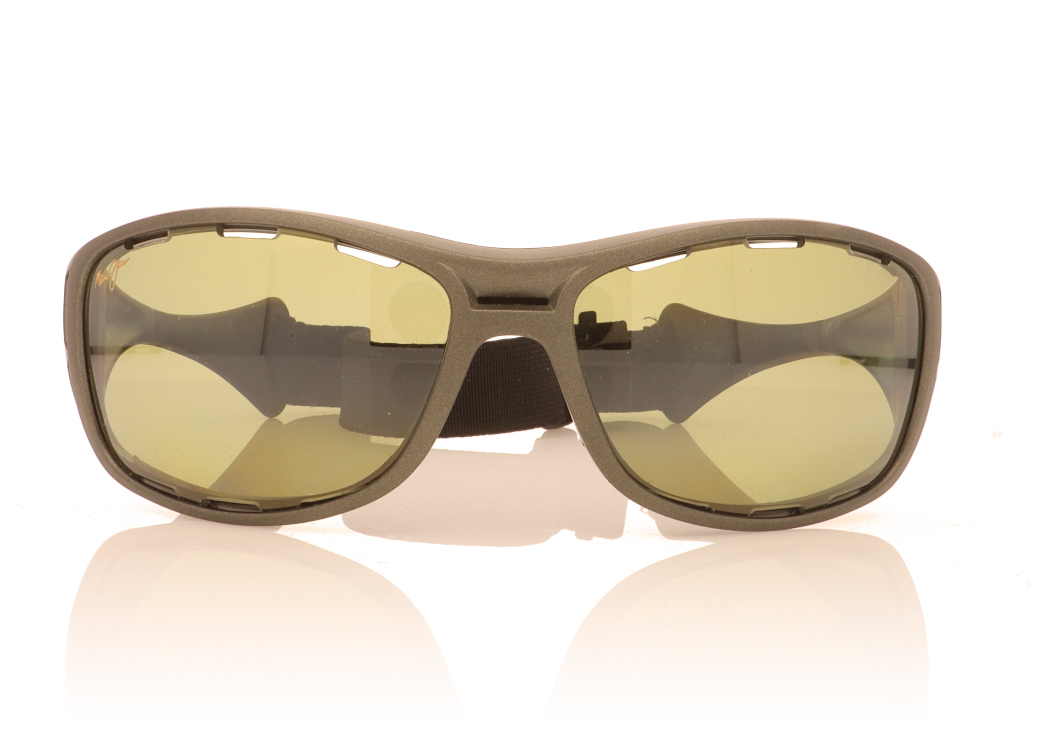 Maui Jim Waterman MJ410-11B Green Gunmetal Sunglasses | The Eye Place