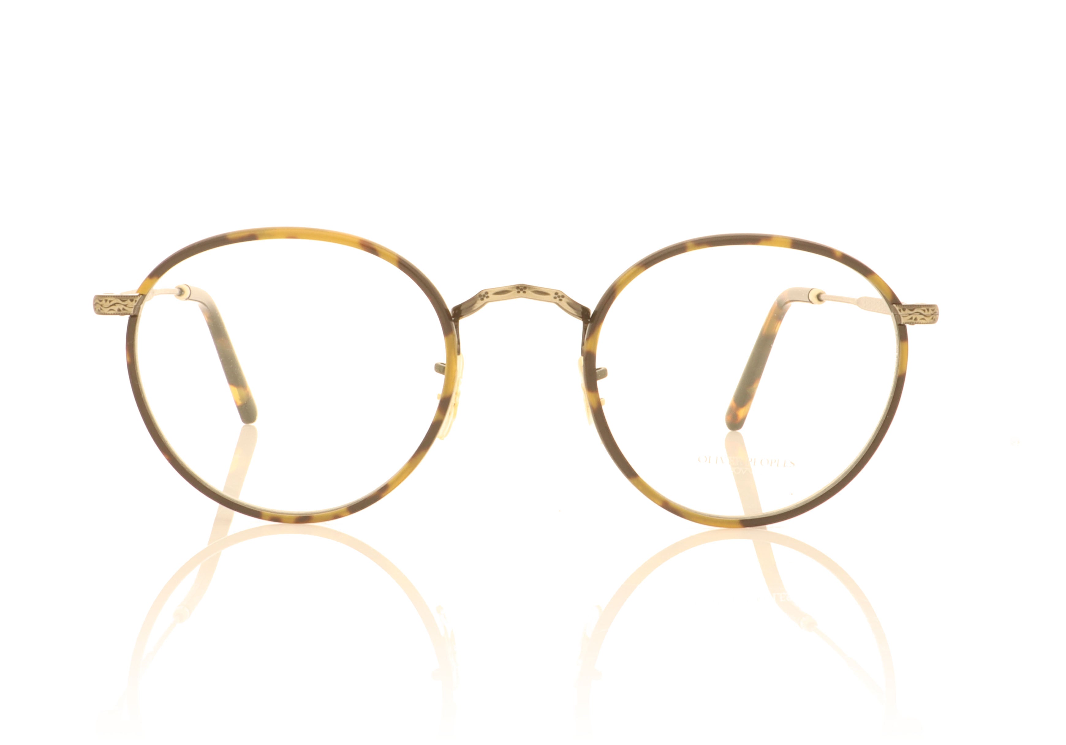 Oliver Peoples Carling 5284 Antique Gold Glasses | The Eye Place