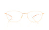 Ørgreen Celestial 1114 Shiny Rose Gold Glasses - Front