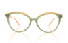 Ørgreen Peaches A233 Jade Green Glasses - Front