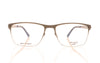 P+US Zero ZT1812B Grey Glasses - Front