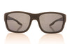 Prada SPS 01W DG002G Black Rubber Sunglasses - Front