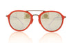 Ray-Ban RB4369M F62330 Red Sunglasses - Front
