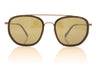 Serengeti Boron SS525004 Shiny Gunmetal Sunglasses - Front