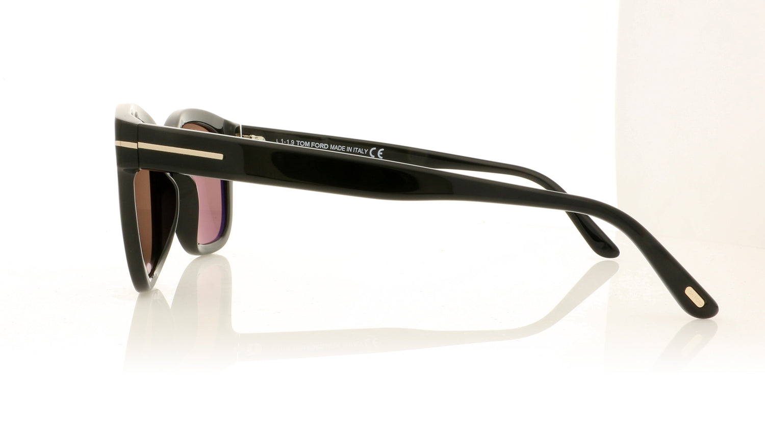 Tom Ford Eugenio TF676 01E Black Sunglasses – The Eye Place