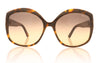 Tom Ford TF919 55B Havana Sunglasses - Front