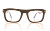 Tom Ford TF5757 001 Black Glasses - Front