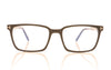 Tom Ford TF5802 001 Black Glasses - Front