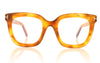 Tom Ford FT5880 053 Tortoise Glasses - Front