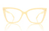 Tom Ford TF5844 025 Cream Glasses - Front