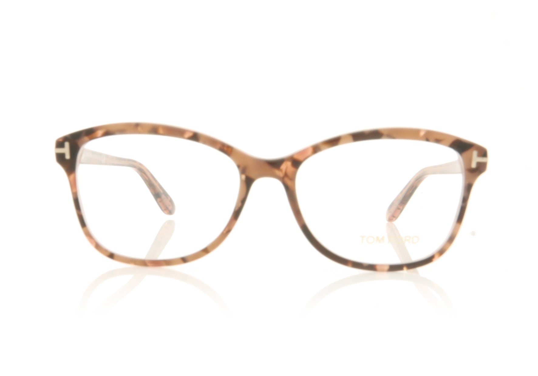 Tom Ford FT5404/V TF5404 056 Purple Tortoise Glasses | The Eye Place