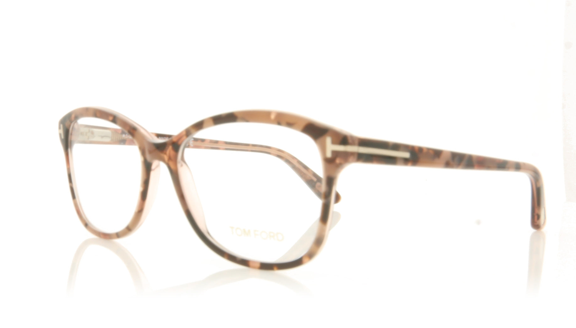 Tom Ford FT5404/V TF5404 056 Purple Tortoise Glasses | The Eye Place