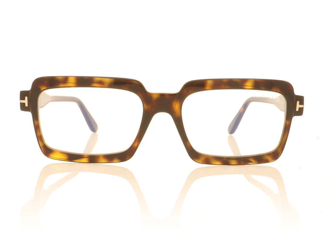 Tom Ford FT5711-B/V TF5711 052 Havana Glasses – The Eye Place