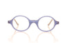 Very French Gangsters Very Smart 1 079 Chambray Blue Glasses - Front