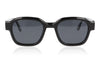 KOMONO The Jeff BLK1 Black Sunglasses - Front