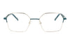 Etnia Barcelona Diamind PTGD Silver Glasses - Front