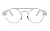 VAVA White Label 0018 0018 Silver Glasses - Front