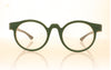 W-eye YP 21M Green Maple Glasses - Front