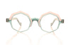 XIT Eyewear 313 012 Blue Pink Glasses - Front