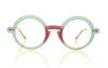 XIT Eyewear 420 012 Green Purple Glasses - Front