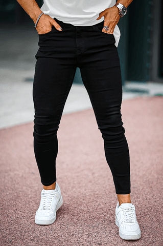 Men's Black Skinny Jeans