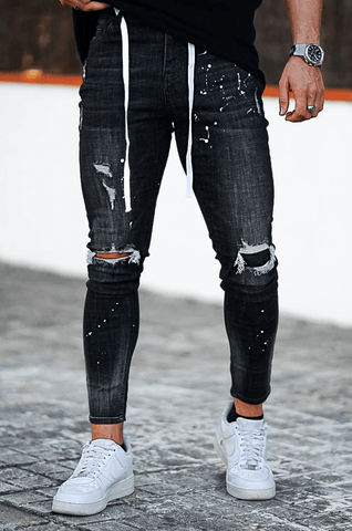 Men's Classic Design Fashion Skinny Jeans