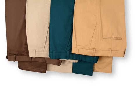 Types of chino pants