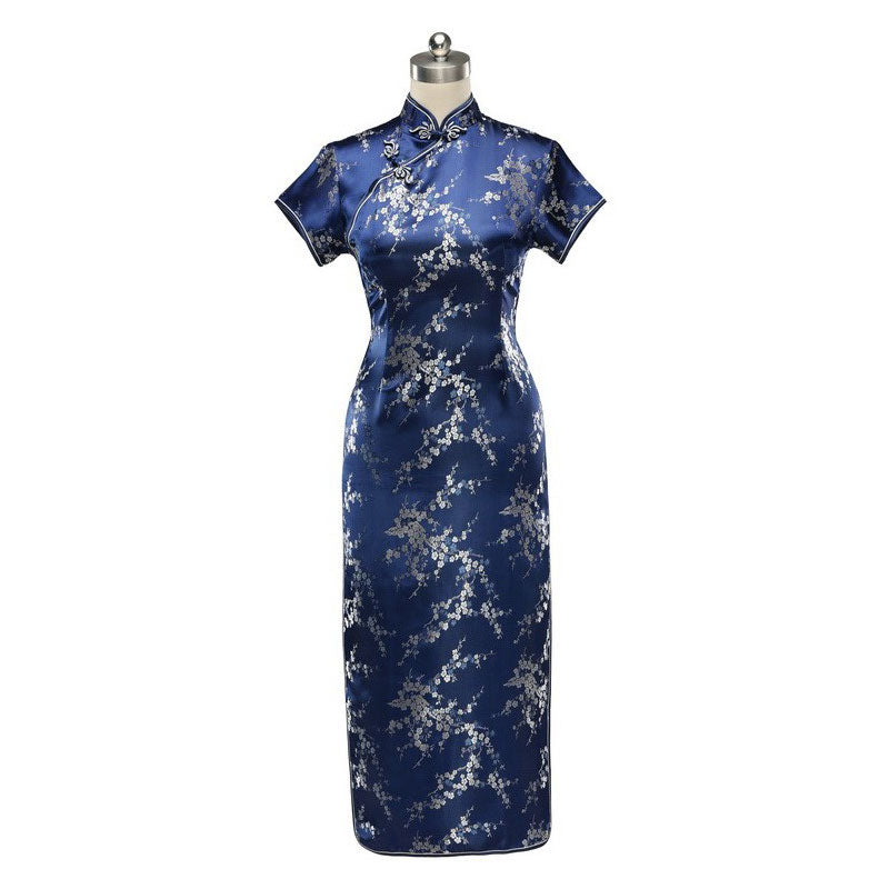 traditional chinese dress blue