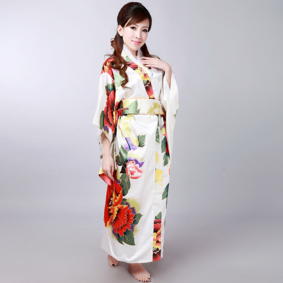 Women S Floral Traditional Japanese Kimono Idreammart