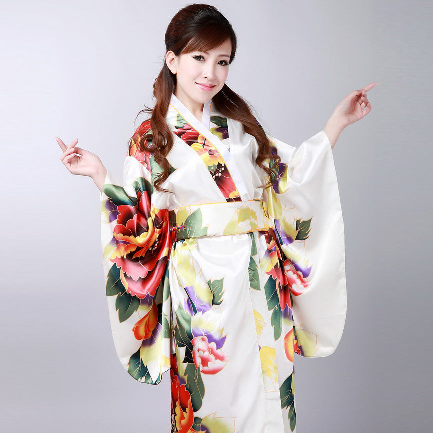 Women's Floral Traditional Japanese Kimono – IDREAMMART