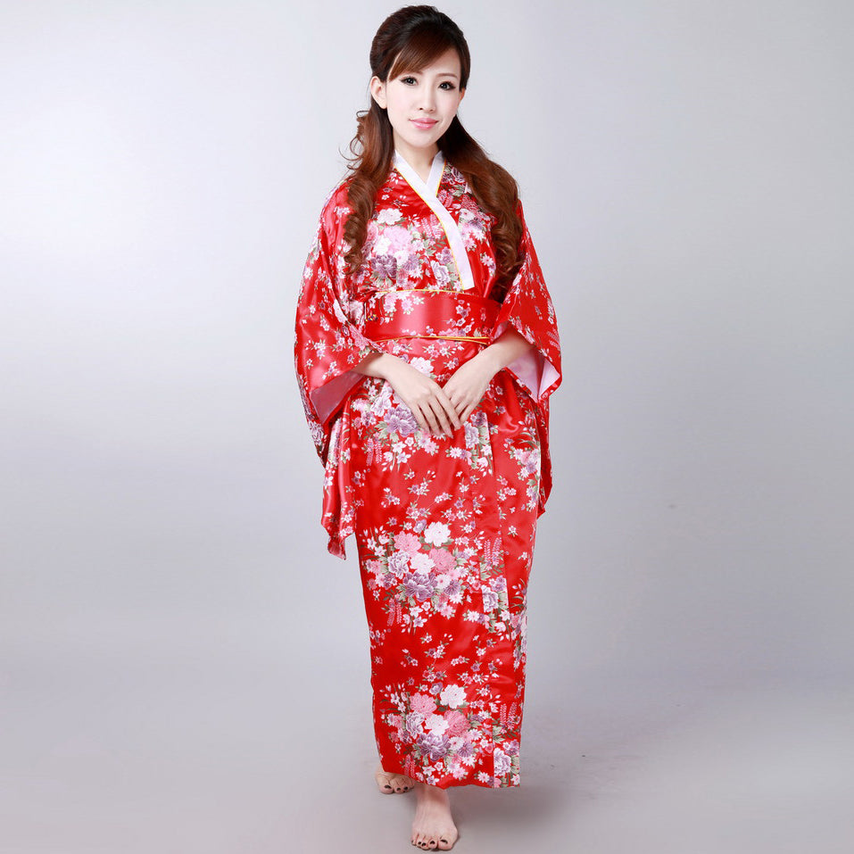 Women's Floral Traditional Japanese Kimono – IDREAMMART