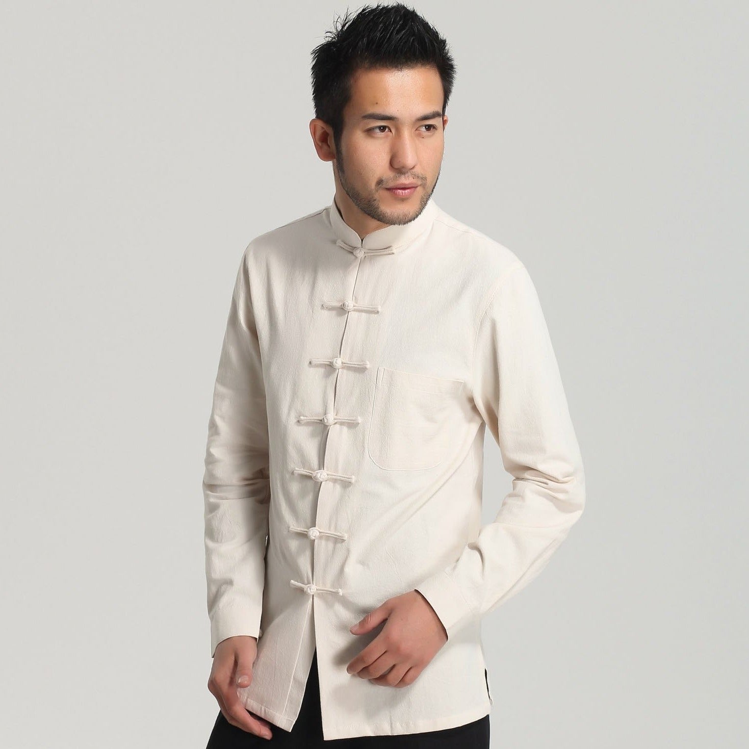 100% Cotton Traditional Chinese Kung Fu Shirt Base Shirt – IDREAMMART