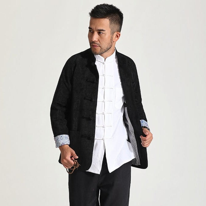 Turned Cuff Traditional Kung Fu Jacket Chinese Tunic Suit – IDREAMMART