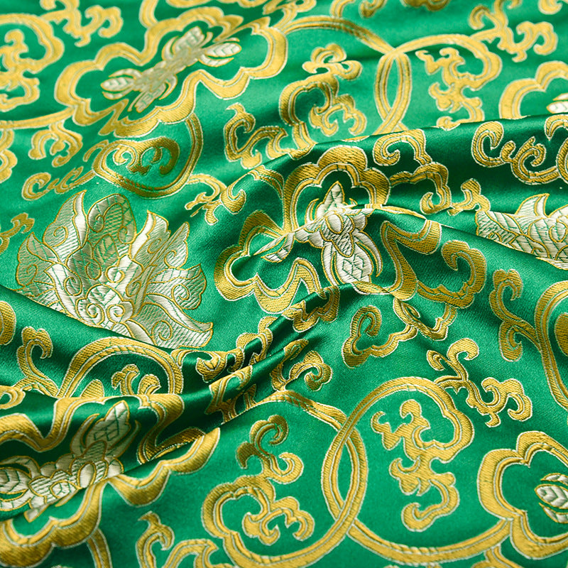 Floral Brocade Fabric for Chinese Clothes Cushion Covers – IDREAMMART