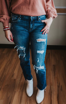 The Shania Boyfriend Denim